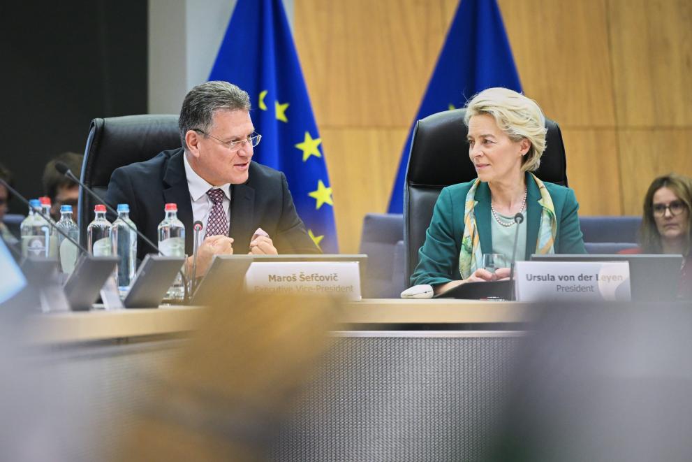 Participation of Ursula von der Leyen, President of the European Commission, and Maroš Šefčovič, Executive Vice-President of the European Commission, in the Clean Transition Dialogue on clean tech