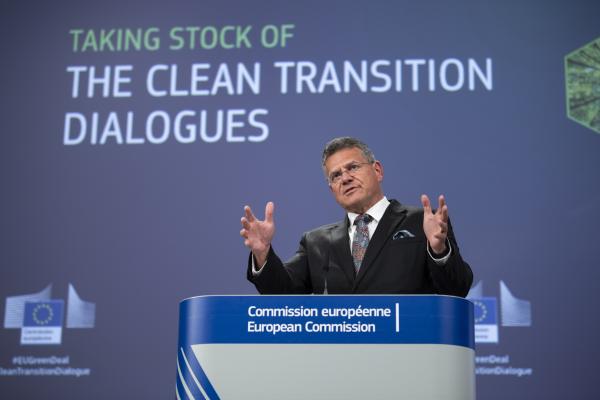 Read-out of the weekly meeting of the von der Leyen Commission by Maroš Šefčovič, Executive Vice-President of the European Commission, on the Communication taking stock of the Clean Transition Dialogues, for a strong European industry in a sustainable…