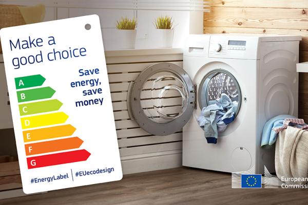 Make a good choice, save energy, save money, Energy label, EU eco design