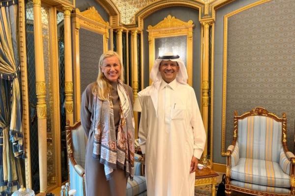 Commissioner Kadri Simson and Minister of Energy of Saudi Arabia, Abdulaziz bin Salman Al Saud