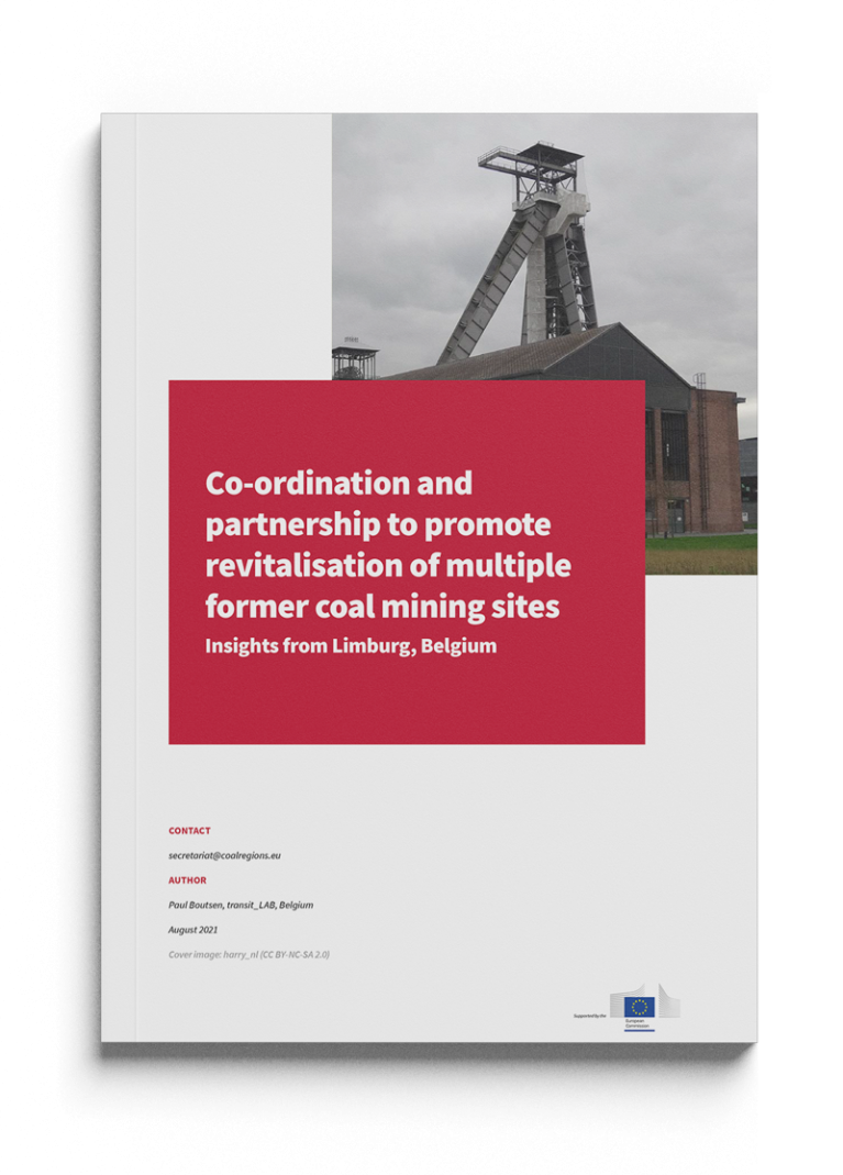 Co-ordination and partnership to promote revitalisation of multiple former coal mining sites