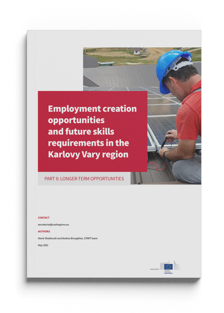 Employment creation opportunities and future skills requirements in the Karlovy Vary region - Part II: longer-term opportunities