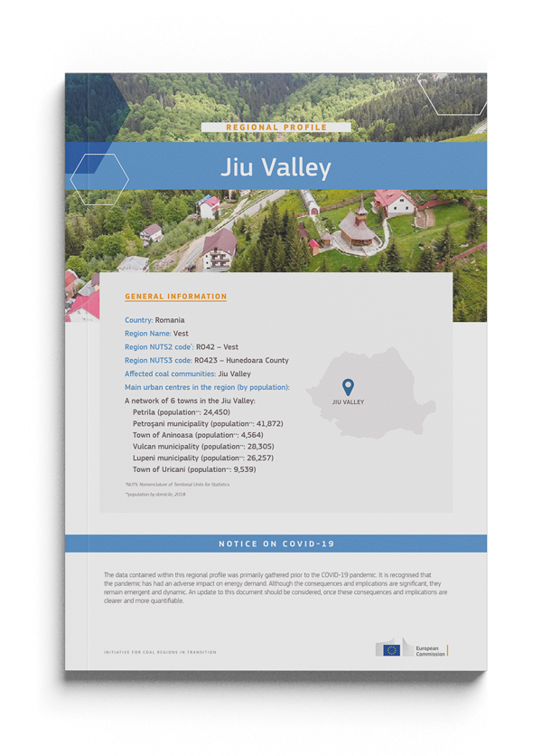 Jiu Valley (RO) regional profile - START technical assistance