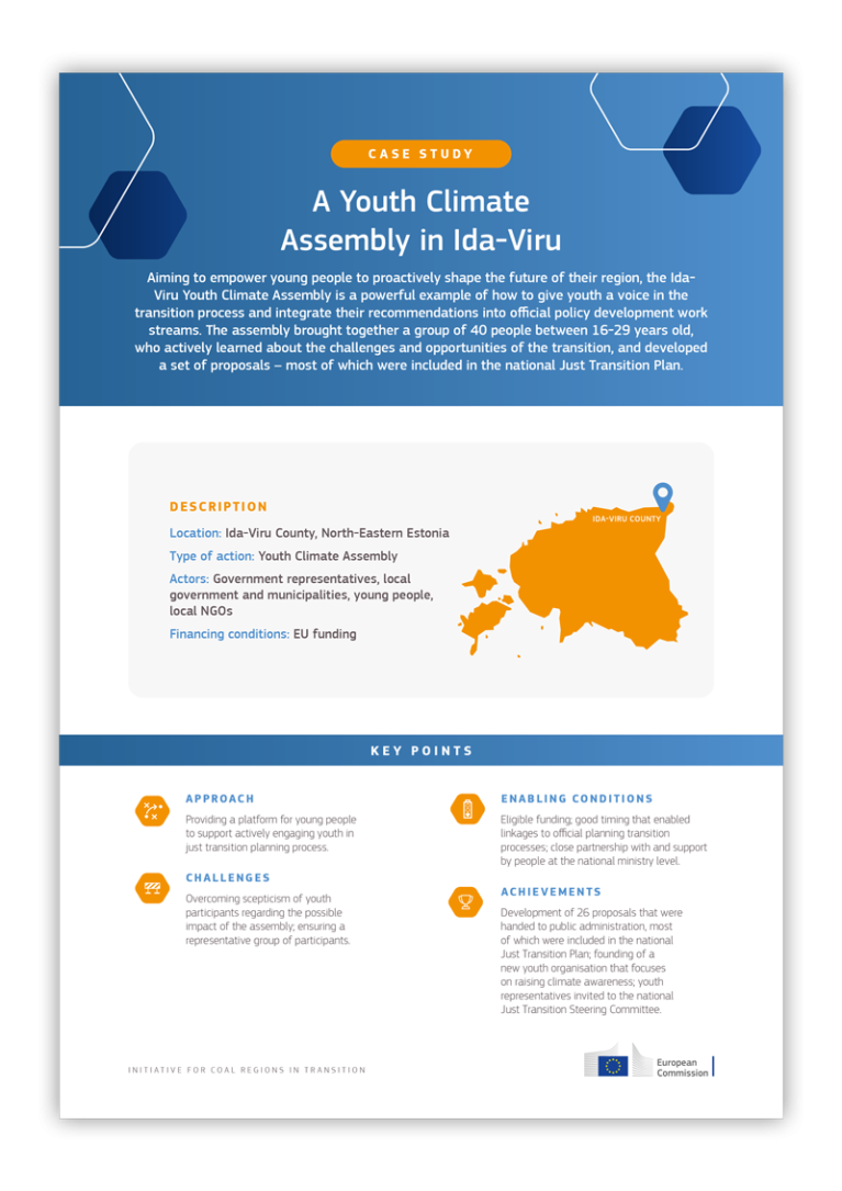 A Youth Climate Assembly in Ida-Viru - Case study