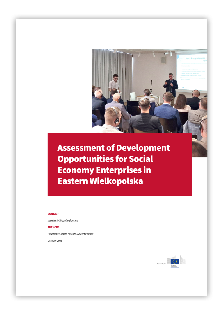 Assessment of Development Opportunities for Social Economy Enterprises in Eastern Wielkopolska - START technical assistance