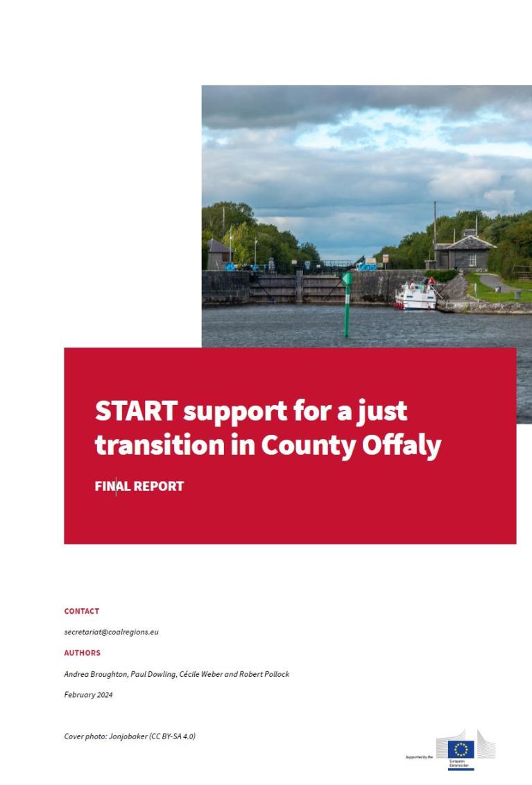 Front cover of publication showing a picture from Offaly County (Ireland)